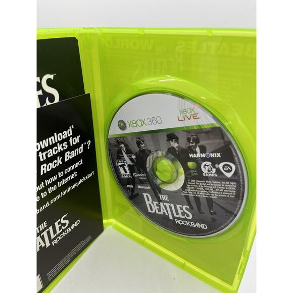 The Beatles Rock Band - XBOX 360 CIB Complete w/ Manual - TESTED - Picture 8 of 10